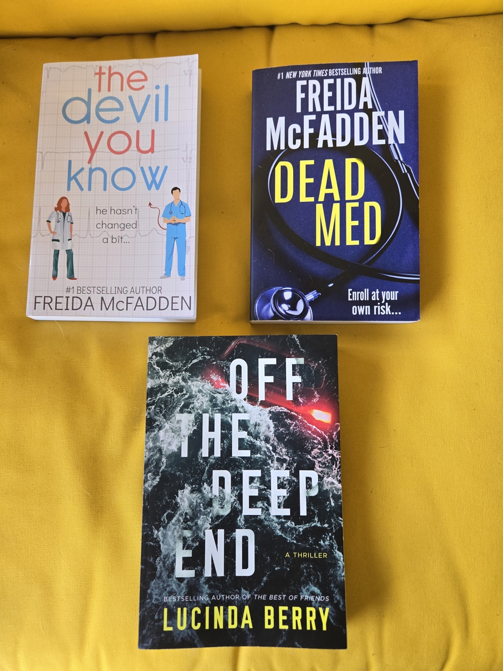3 paperback Books!